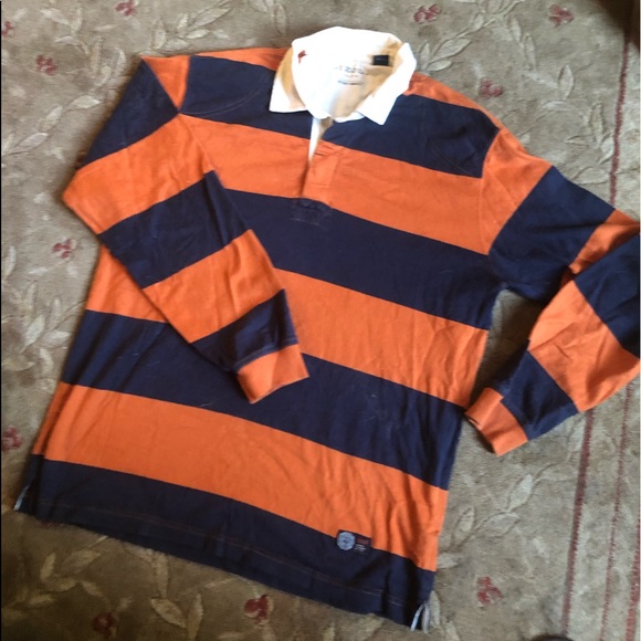izod jeans Other - Izod Jean Retro Rugby Varsity Polo
